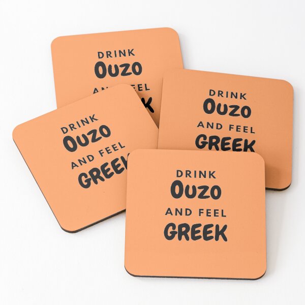 Item preview, Drink Ouzo and Feel Greek, Gifts, Apparel, Wall Art, Home Decor designed and sold by TheGreekGuy.