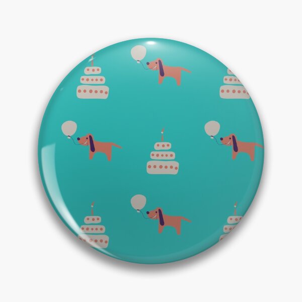 Item preview, dog birdhday pattern designed and sold by rysunki-malunki.