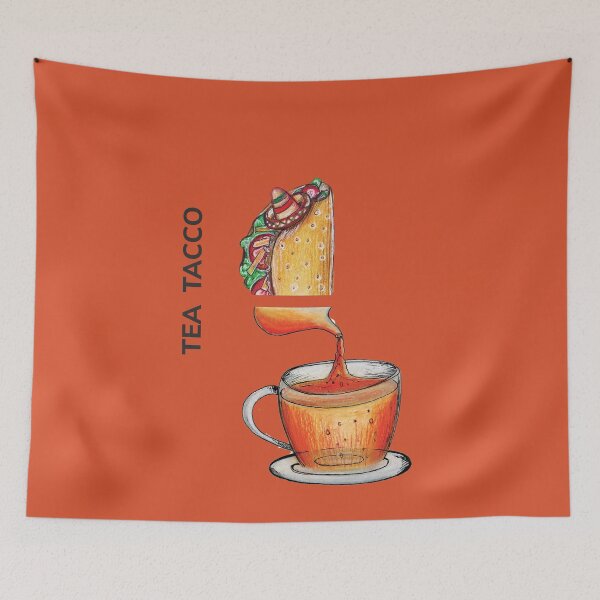 Item preview, TEA TACCO by FrankenDuo sebedee red designed and sold by FrankenDuo.