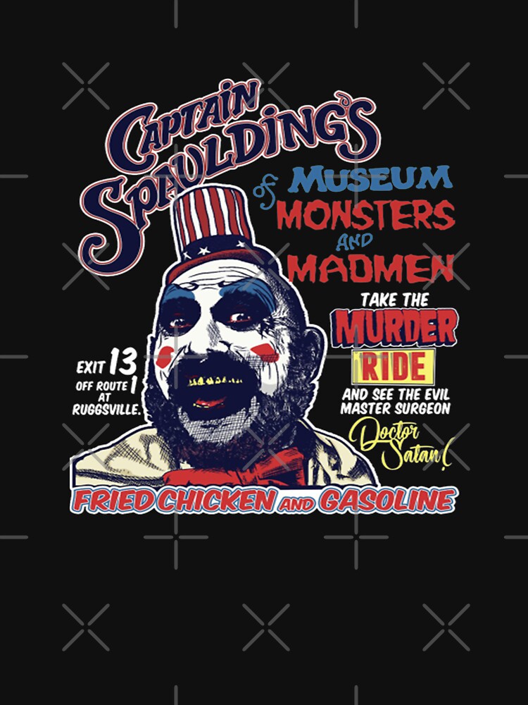 'Captain Spaulding's Museum of Monsters and Madmen' T-shirt by ...