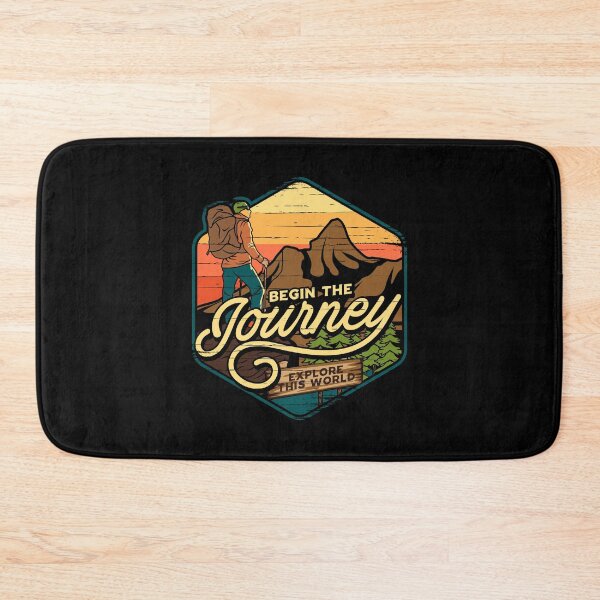 Item preview, Vintage Begin The Journey Explore This World designed and sold by Vector Scout Lab.
