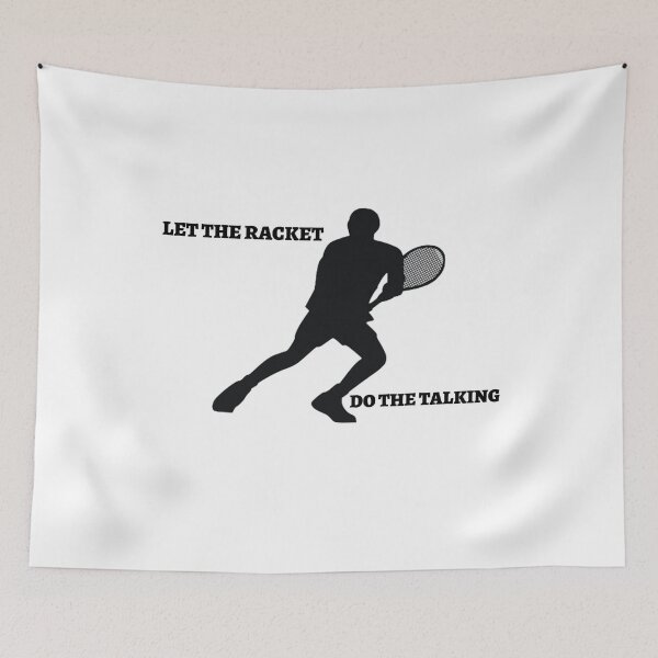 Item preview, Let The Racket Do The Talking designed and sold by Patocarto.