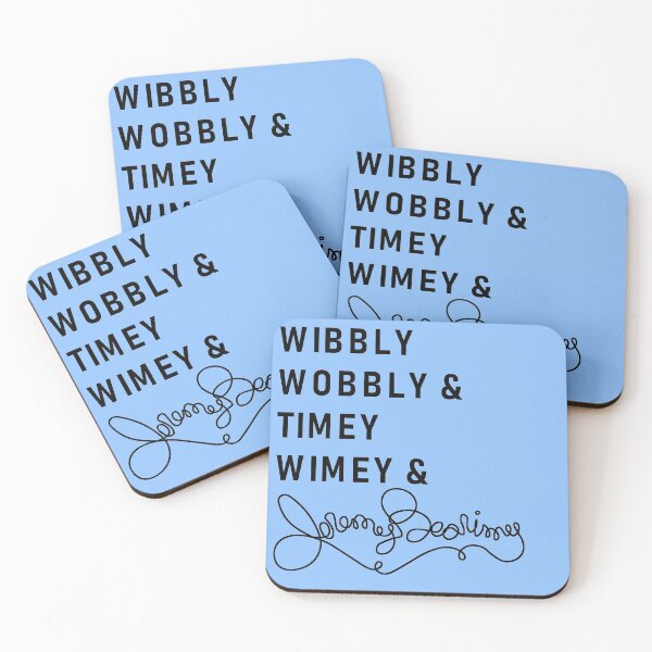 Item preview, Wibbly Wobbly & Timey Wimey & Jeremy Bearimy designed and sold by SortaFire.