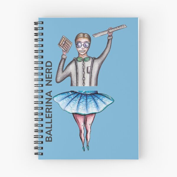 Item preview, BALLERINA NERD by FrankenDuo sky blue designed and sold by FrankenDuo.