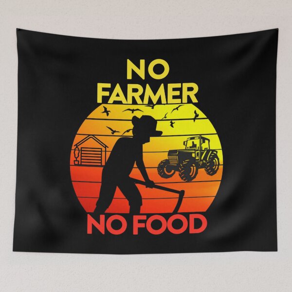 Item preview, No Farmer No Food Tshirt designed and sold by KGN  CREATIVITY.