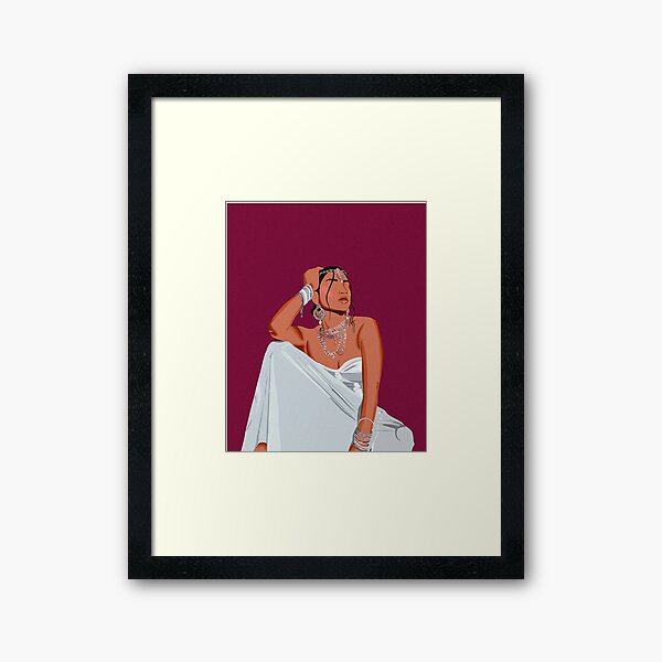 Item preview, Desi Queen in White (1) designed and sold by ShreyIllustrate.