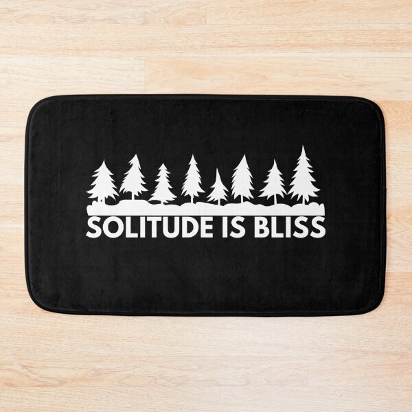Item preview, Solitude Is Bliss: Black Selection designed and sold by Intuitive Engines Apparel Co..
