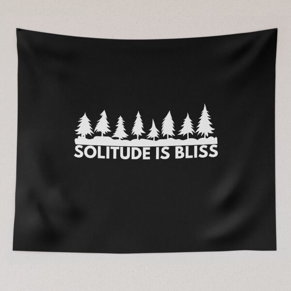 Item preview, Solitude Is Bliss: Black Selection designed and sold by Intuitive Engines Apparel Co..