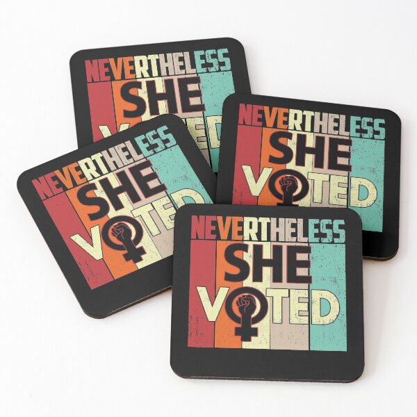 Item preview, Nevertheless She Voted Elect Women Vintage Gifts designed and sold by Simeon	 Dorelus.