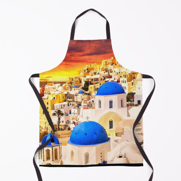 Item preview, Jigsaw Puzzle Santorini Sunset in the Greek Aegean islands 1000 piece Adults designed and sold by StickerArtwork.