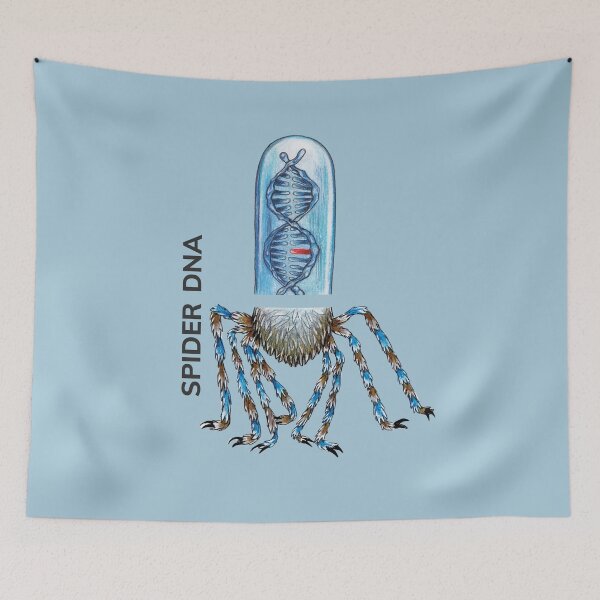 Item preview, SPIDER DNA by FrankenDuo regent blue designed and sold by FrankenDuo.