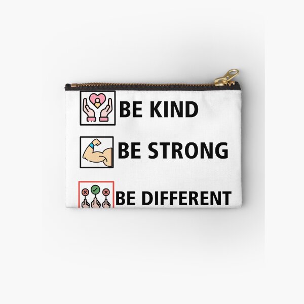 Item preview, Be kind be strong be different  designed and sold by Designhub14.