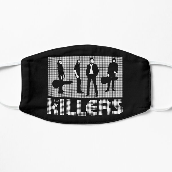 The Killers white Flat Mask