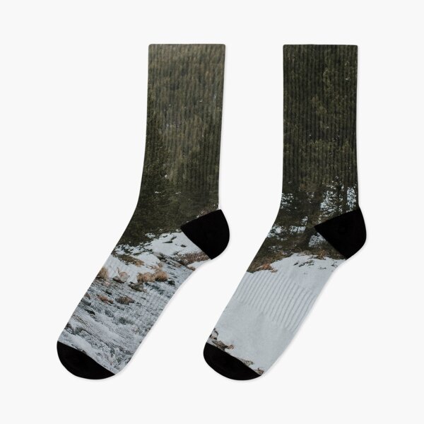 Item preview, Snowy Mountains Creek designed and sold by hellotwiggs.