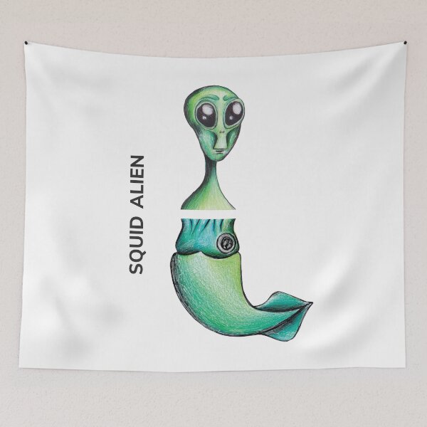 Item preview, SQUID ALIEN by FrankenDuo designed and sold by FrankenDuo.