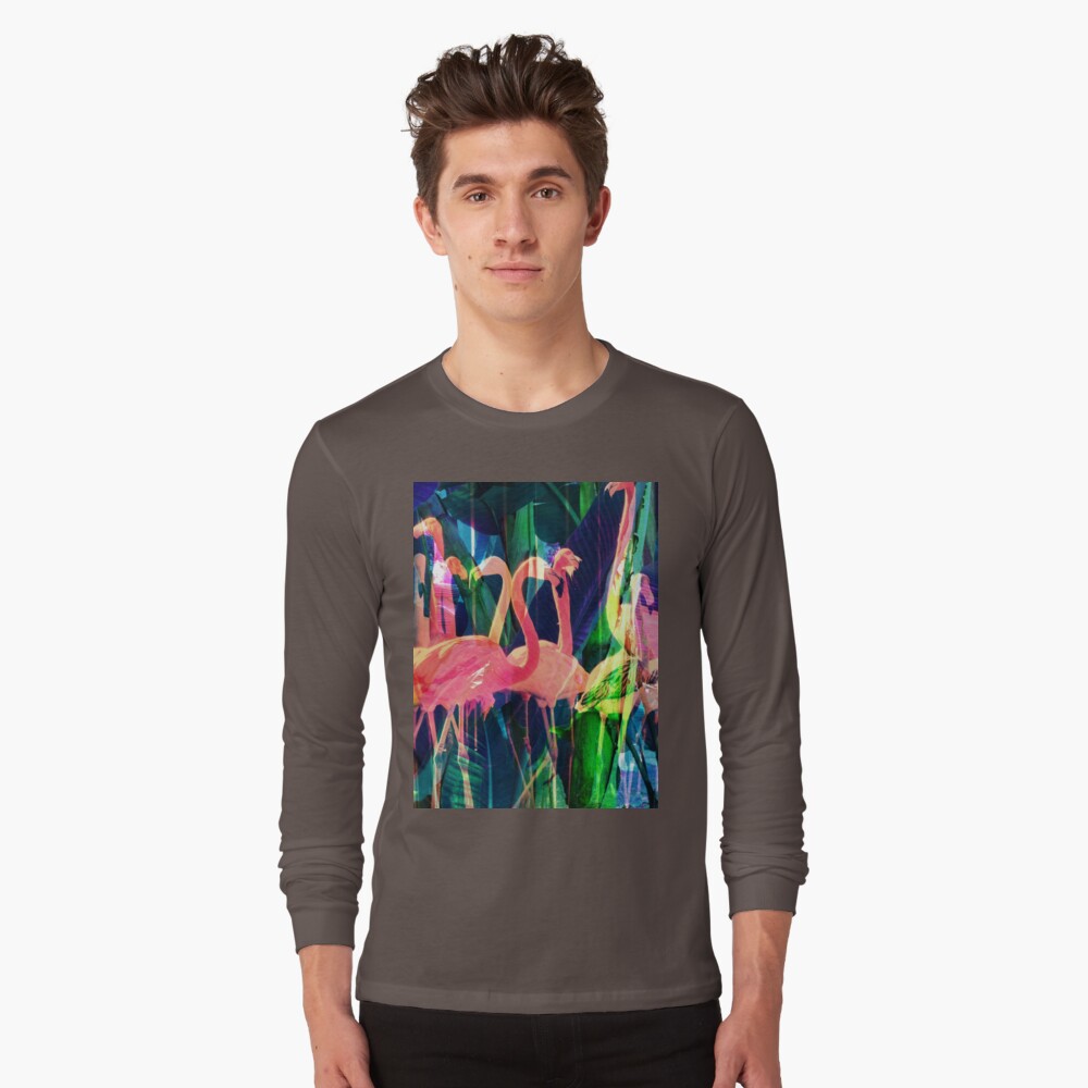 Flamingo Dance Long Sleeve T-Shirt