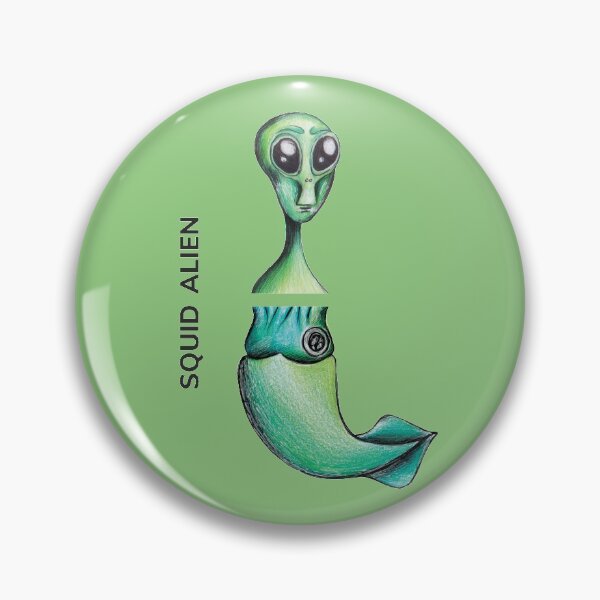 Item preview, SQUID ALIEN by FrankenDuo tutti frutti green designed and sold by FrankenDuo.