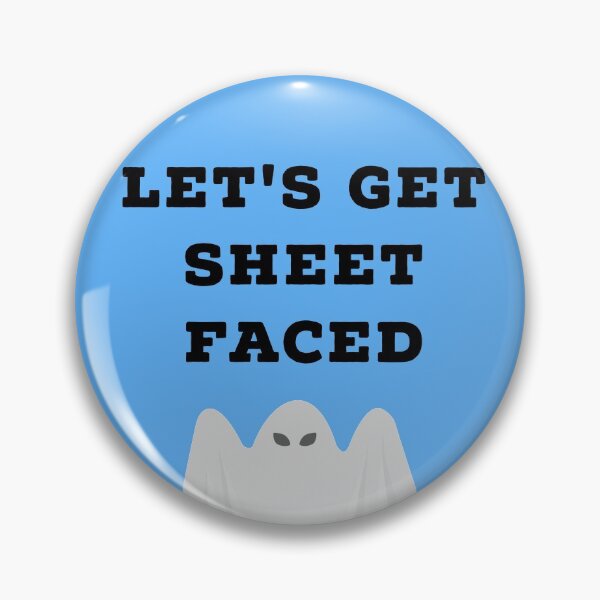 Item preview, Let's Get Sheet Faced ! Scary bedroom Ghosts designed and sold by Desznr.