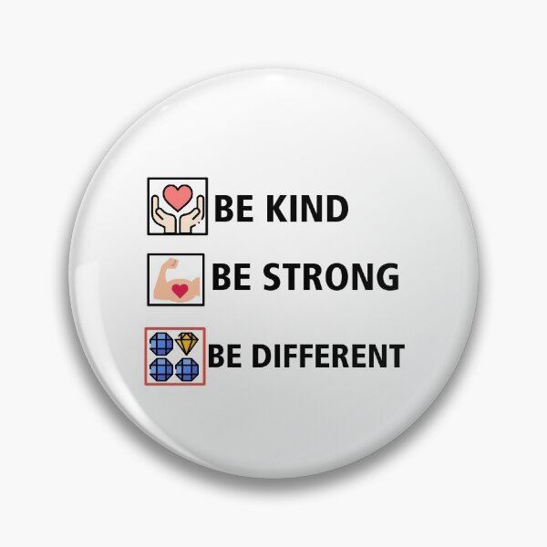 Item preview,  Be kind be strong be different  designed and sold by Designhub14.