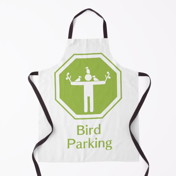 Aperçu de l'œuvre 'Bird Parking' signe drôle créée et vendue par Nautilum.
