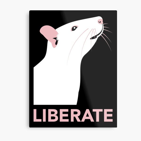 Liberate (Rat) Metal Print