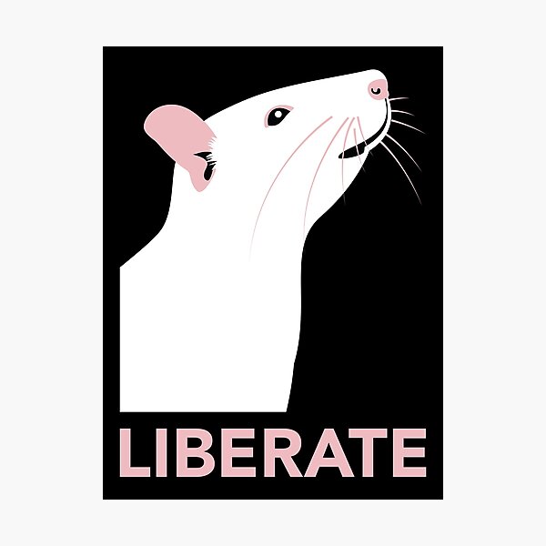 Liberate (Rat) Photographic Print