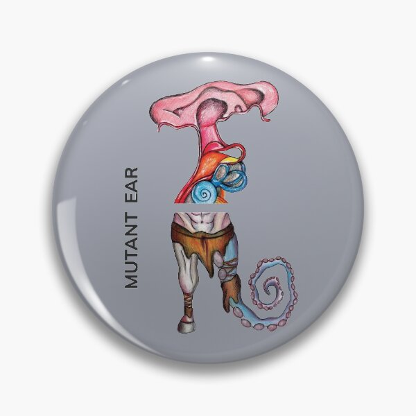 Item preview, MUTANT EAR by FrankenDuo pearl grey designed and sold by FrankenDuo.