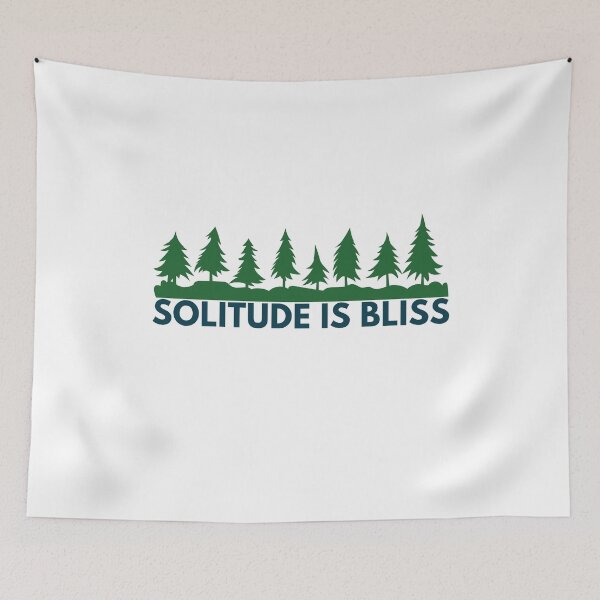 Item preview, Solitude Is Bliss 2.0 designed and sold by Intuitive Engines Apparel Co..