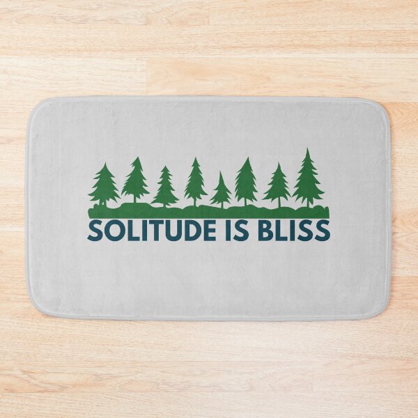 Item preview, Solitude Is Bliss 2.0: Light Gray Selection designed and sold by Intuitive Engines Apparel Co..