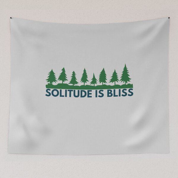 Item preview, Solitude Is Bliss 2.0: Light Gray Selection designed and sold by Intuitive Engines Apparel Co..
