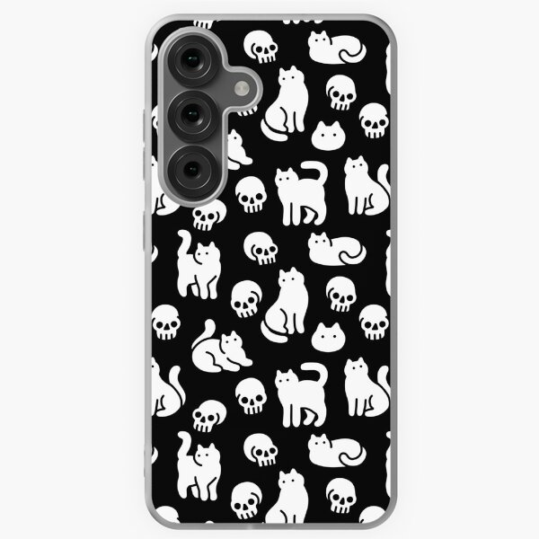 Item preview, Cats and Skulls Pattern designed and sold by obinsun.