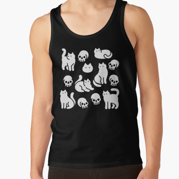 Item preview, Cats and Skulls Pattern designed and sold by obinsun.