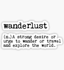 Wanderlust Sticker