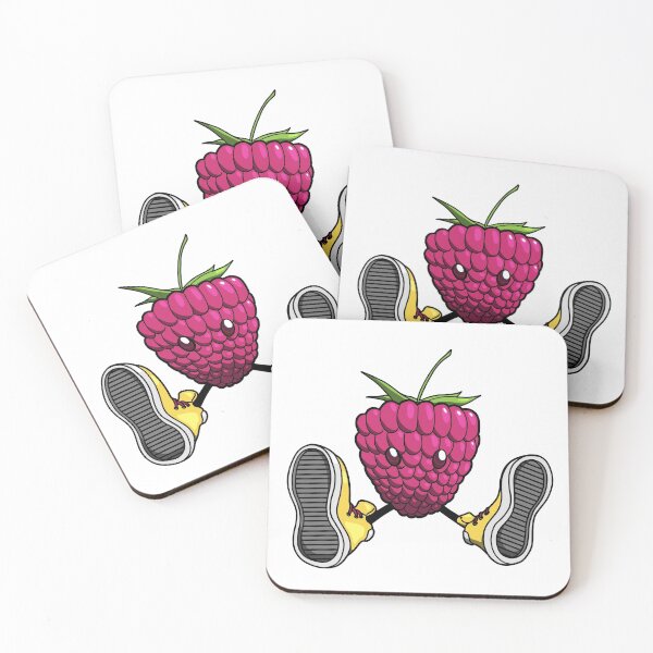 Item preview, Fun raspberry with sneakers designed and sold by Nojz.