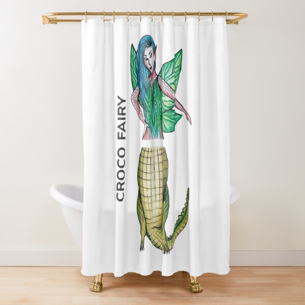 CROCO FAIRY by FrankenDuo Shower Curtain