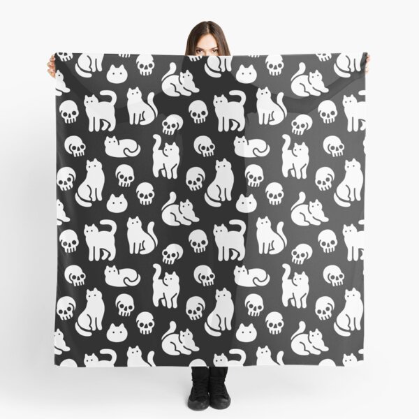 Item preview, Cats and Skulls Pattern designed and sold by obinsun.