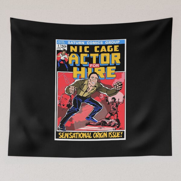 Item preview, Nic Cage: Actor For Hire designed and sold by sinistergrynn.
