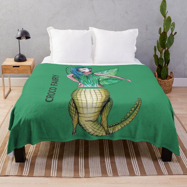 Item preview, CROCO FAIRY by FrankenDuo eucalyptus green designed and sold by FrankenDuo.