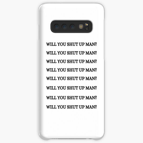 Will you shut up man Funny usa elections biden Samsung Galaxy Snap Case