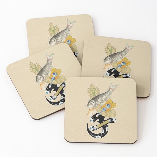 Item preview, Minhwa: Filial Duty Type A (Korean traditional/folk art) designed and sold by minsillust.