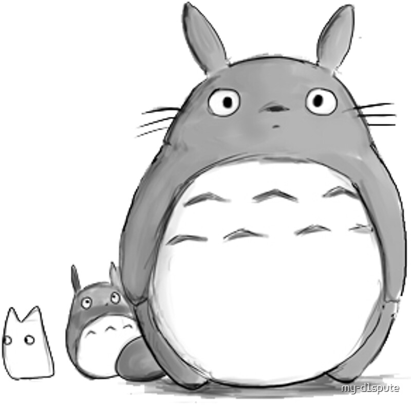 Baby Totoro: Stickers | Redbubble