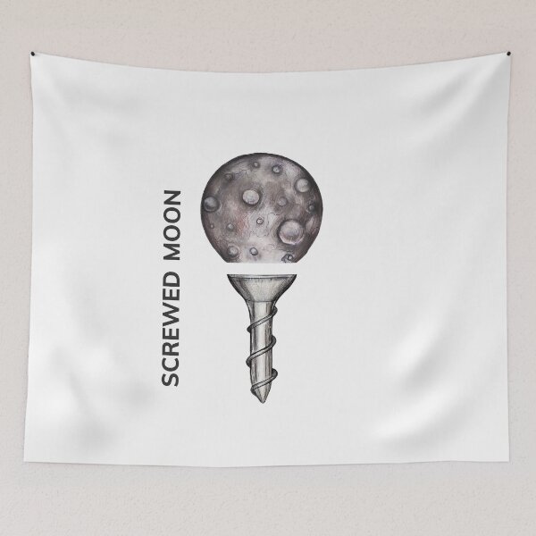 Item preview, SCREWED MOON by FrankenDuo designed and sold by FrankenDuo.