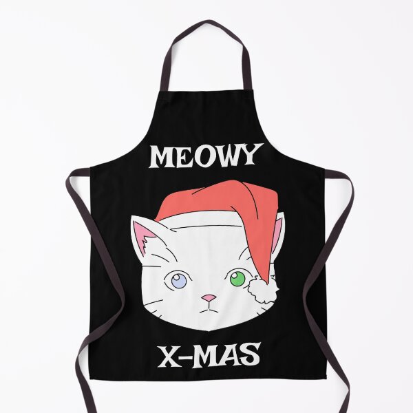 Artikelvorschau, Niedliche Weihnachtsniedkatze mit Weihnachtsmütze entworfen und verkauft von Apoorv Choudhary.