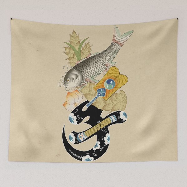 Item preview, Minhwa: Filial Duty Type A (Korean traditional/folk art) designed and sold by minsillust.
