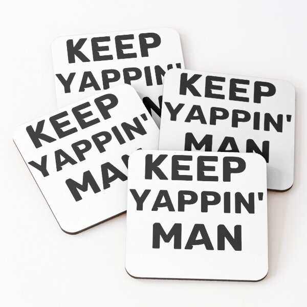 Item preview, Keep yapping, man biden 2020 Black designed and sold by Beyond Words.