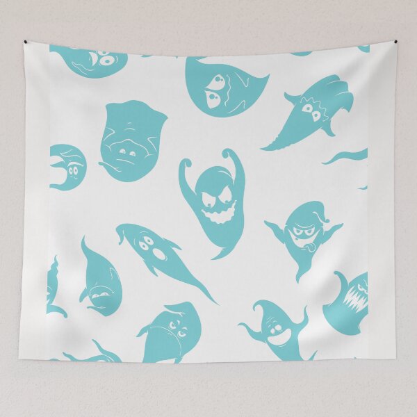 Item preview, Boos Ghosts Halloween Pattern designed and sold by MonsaviFashion.