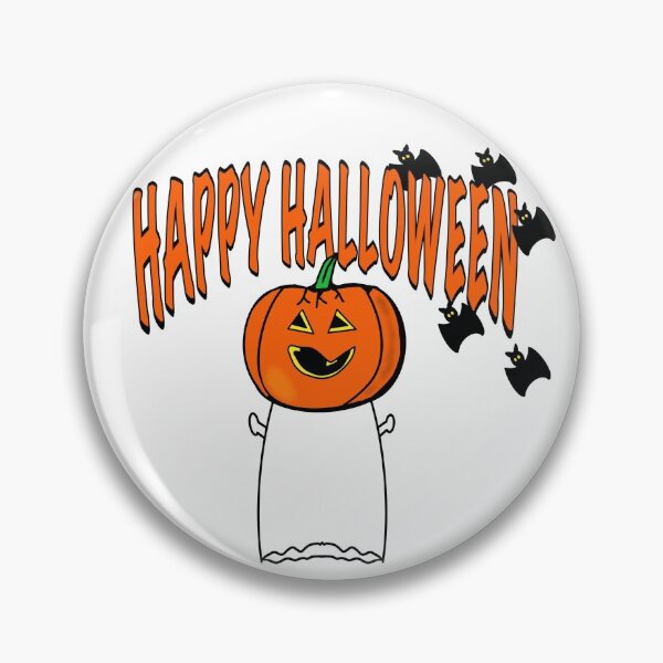Item preview, Ghost Wearing a Pumpkin designed and sold by BusyMonkeys.