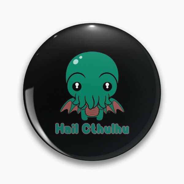 Item preview, Little Eldritch Horror Cthulhu (Hail) designed and sold by Meowlentine.