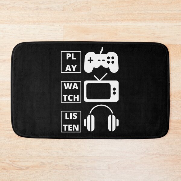 Item preview, Play.Watch.Listen designed and sold by Nxt-Lvl-Awesome.