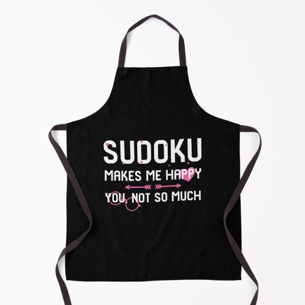 Item preview, Sudoku Makes Me Happy You Not So Much designed and sold by at85productions.